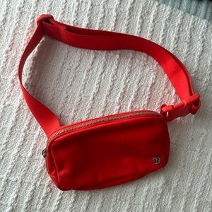 Lululemon Red Belt Bag